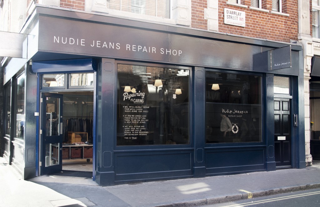 London Cool Shop Find: Nudie Jeans Repair Shop | meltingbutter.com