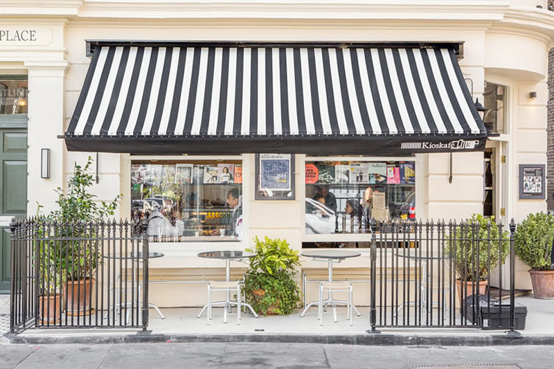 Kioskafé London - meltingbutter.com Cafe Hotspot